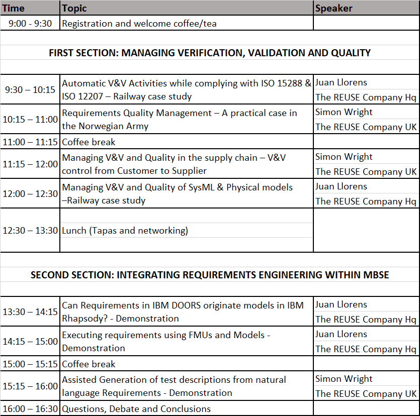 agenda trc forum london