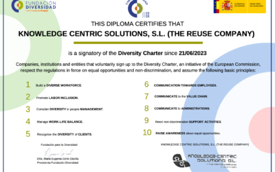 The REUSE Company Inclusion-Certified by Joining the EU Diversity Charter